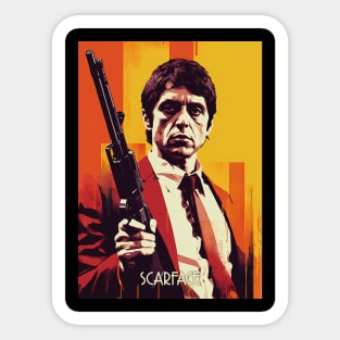 Scarface Sticker